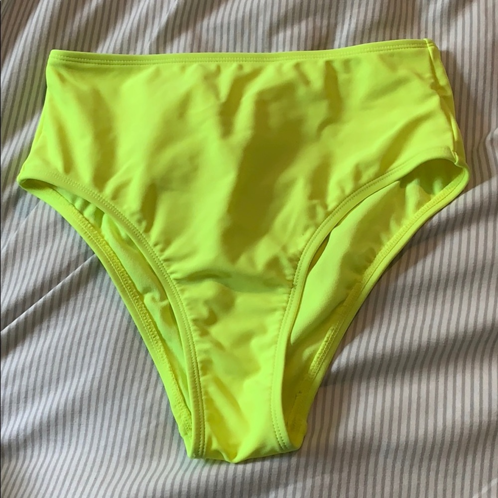 High wasted swimsuit bottoms